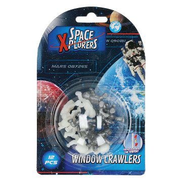 Space Xplorers Fensterläufer Astronaut 2cm, 12Stk.