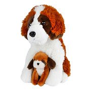 Take Me Home Cuddly Dog with Baby Plush, 26cm