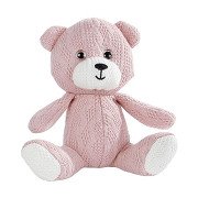Take Me Home Plush Toy Bear Crochet - Pink, 14cm