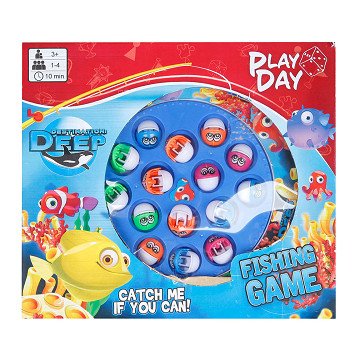 Destination Deep Fishing Game with 15 Fish and Sound