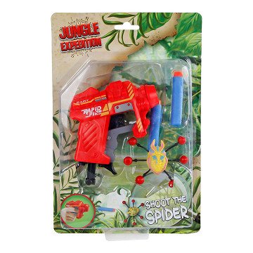 Jungle Expedition Pistole mit Darts und Window Crawlern, 7-tlg.