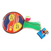 Beachball-Set, zweiseitig, 4-tlg.