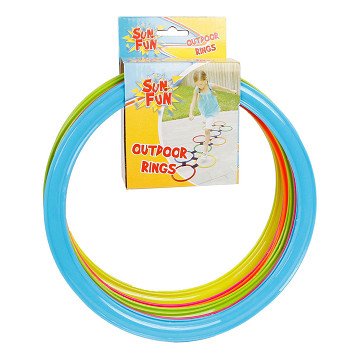 Sun Fun Sport- und Spielringe 27cm, 10 Stk.