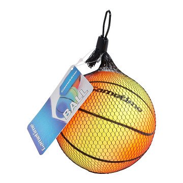 Plastic Football/Basketball in Net