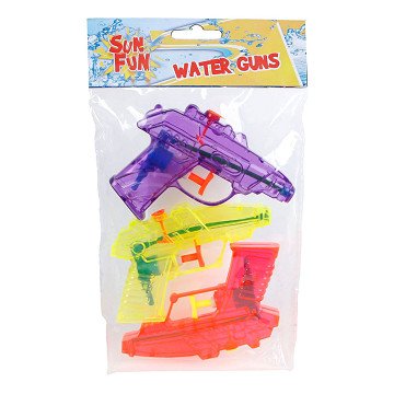 Sun Fun Water Pistols, 3 pcs.