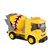 2-Play Work Vehicle Concrete Mixer Friction with Light and Sound