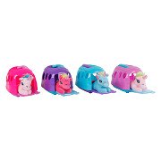 Unicorn Plush Toy in Bench, 17.5cm