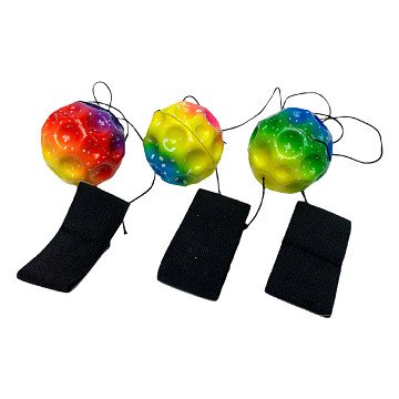 Bungee Ball Rainbow on Rope