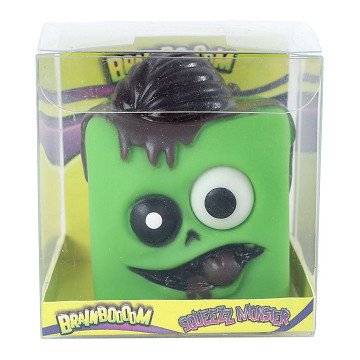 Brainboooom Block Monsters with Bulging Eyes, 6cm