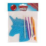Fingerprint Maze with Sticks - Unicorn