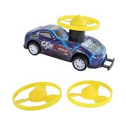 Roadstarblasters Push and Spin Stunt Car Die-cast with Pull Back Function.