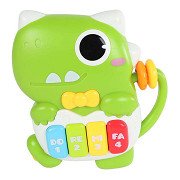 Mini Club Animal Piano Dino with Light and Sound, 15cm