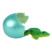 Jungle Expediton Ei mit wachsendem Krokodil, 6 cm
