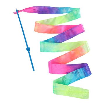 Glamour Regenbogen-Tanzband, 2 Meter