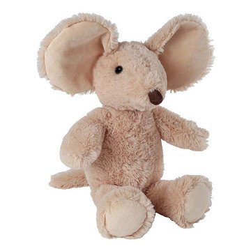 Take Me Home Knuffel Pluche - Muis Bruin, 33/50cm