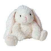 Take Me Home Knuffel Pluche - Konijn Zittend Wit, 20cm