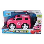 Ferngesteuertes Auto Roadstar RC Rosa 27Mhz, 13,5cm