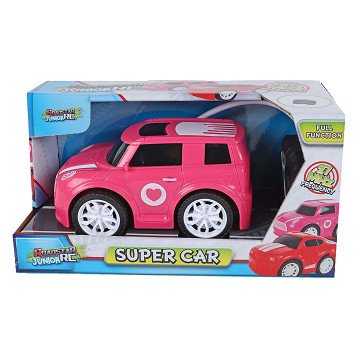 Ferngesteuertes Auto Roadstar RC Rosa 27Mhz, 13,5cm