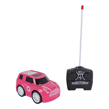 Remote Control Car Roadstar RC Pink 27Mhz, 13.5cm