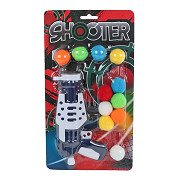 Pistole mit 11 Softbällen 17,5cm