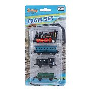 2- Play Locomotive with 3 Trailers