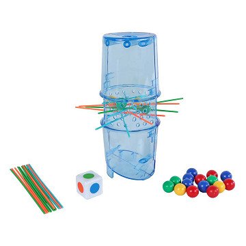 Play ToDay Tricky Sticks Mikado and Falling Marbles Game