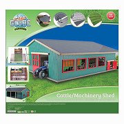 Kids Globe Laufstall mit Lager und Weide 1:32
