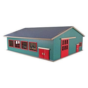 Kids Globe Running stable with storage and pasture 1:32