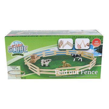 Kids Globe Wooden Fence 1:32, 132cm