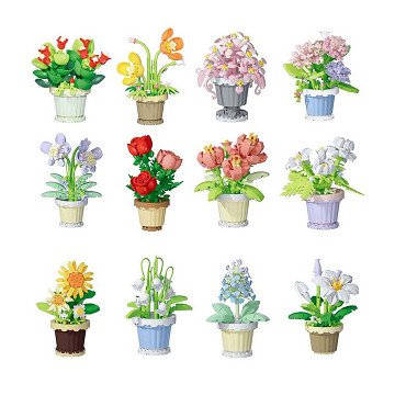 Building blocks Plant in Pot, 365 pcs.