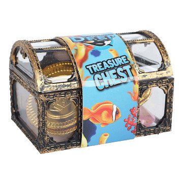 Destination Deep Schatztruhe mit 12 Münzen und 12 Diamanten