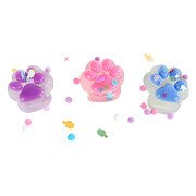 Glamour Squishy Katzenpfote mit Glitzer