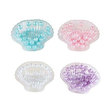 Destination Deep Shell with Crackling Pearls, 8.5cm