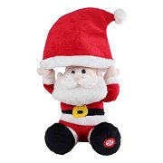 Take Me Home Tanzender Weihnachtsmann mit Weihnachtsmütze und Musik
