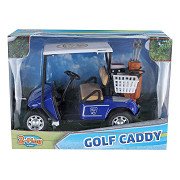 2- Play Golf Caddy with Golf Clubs