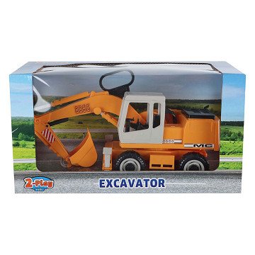 2- Play Excavator 1:24, 27cm