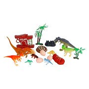 DinoWorld Dinosaur Playset, 19pcs.