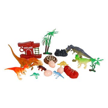 DinoWorld Dinosaurus Speelset, 19dlg.