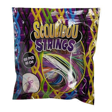 Scoubidou Knotting Strings 80cm, 100 pcs.