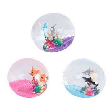 Destination Deep Ocean Ball with Sea Creatures, 9cm