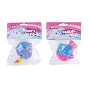 Glamour Squishy Wal mit Glitzer