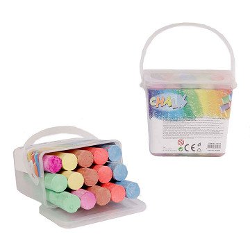 Sun Fun Sidewalk Chalk 15 Sticks