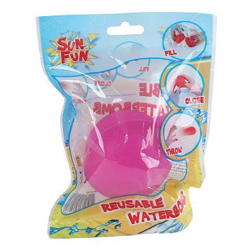 Sun Fun wiederverwendbarer Wasserballon 6 cm