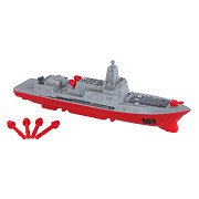 Mission Control Naval Ship with Shooting Function, 24cm