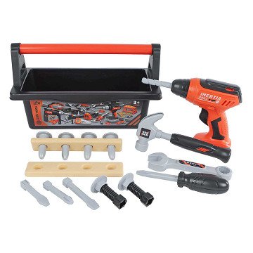 Werkzeugset mit Bohrer - 18-teilig