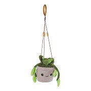 Take Me Home Hanging Plant Plush Light Green Leaves - 24cm