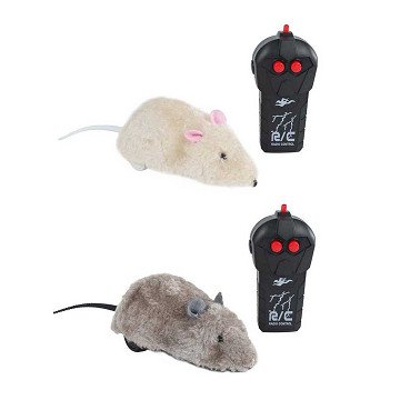RC Mouse with Remote Control, 15cm