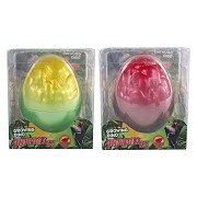 DinoWorld Egg with Growing Dinosaur with Gemstone 8cm