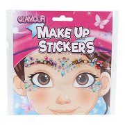 Glamour Diamond Makeup Face Stickers