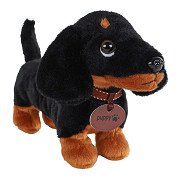 Take Me Home Dachshund Plush Black - 24cm